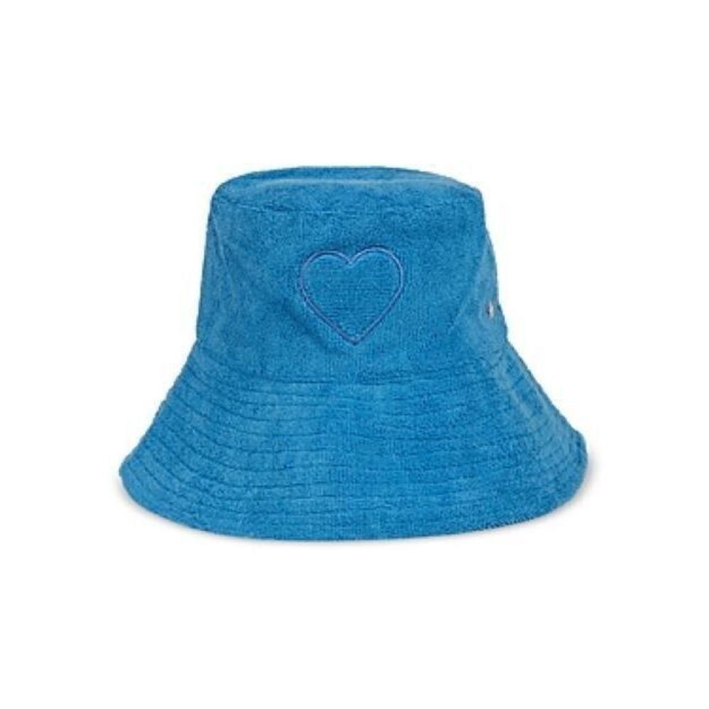 Jocelyn French Terry Bucket Hat Blue Retail $85